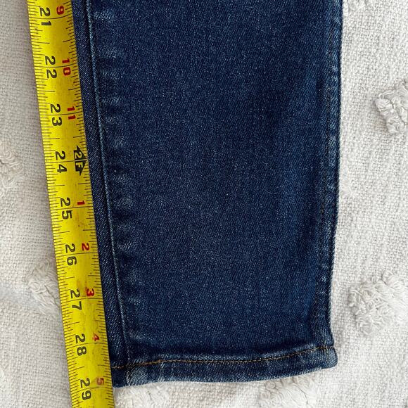 Madewell High Rise 10” Skinny Jean Medium Wash Stretch Magic Pockets Size 29 - Picture 6 of 10